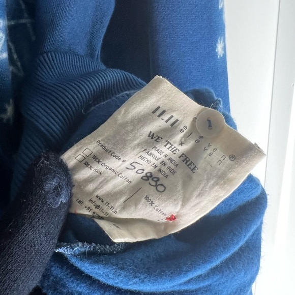 Free People We The Free X 11. 11 Kolz Exclusive Collaboration Sweatshirt - Picture 10 of 14